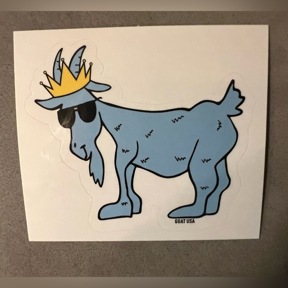 GOAT USA OG Goat Sticker